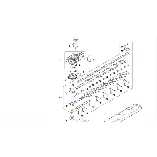 STIHL  Wzmocnienie 4521 711 4800